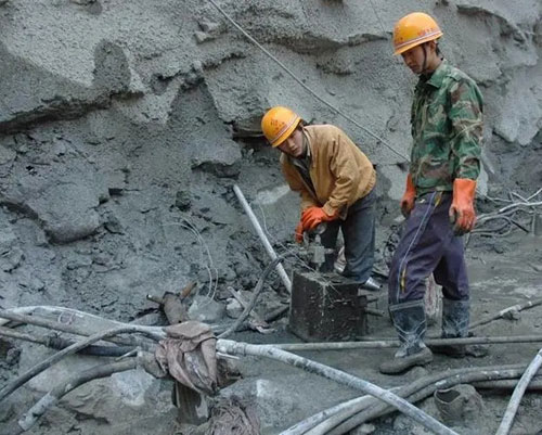 恒山地基下沉注浆